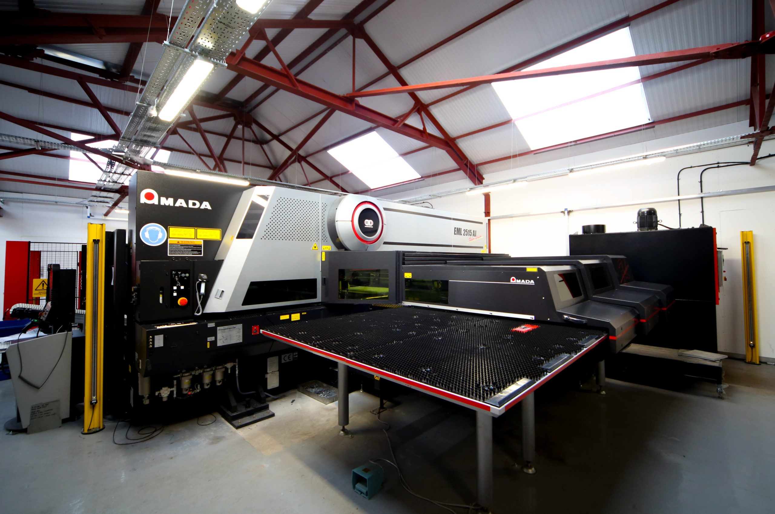 Mada laser cutting machinery.